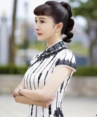 明星改良旗袍图片,改良旗袍的时尚演绎