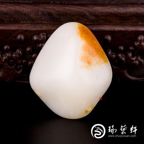 和田玉籽料怎么看黄皮